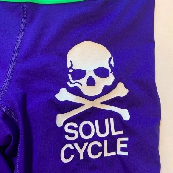 NIKE Pro Soul Cycle Cropped leggings Blue S - Picture 2 of 7